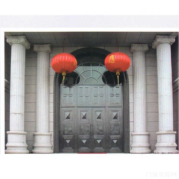 青岛别墅大铜门,青岛铜门,山东铜门20090915