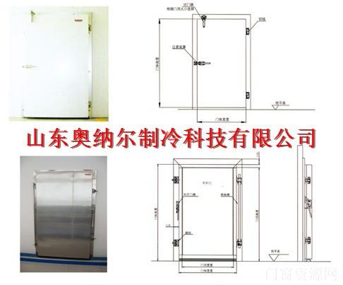 滨州山东冷库平开门
