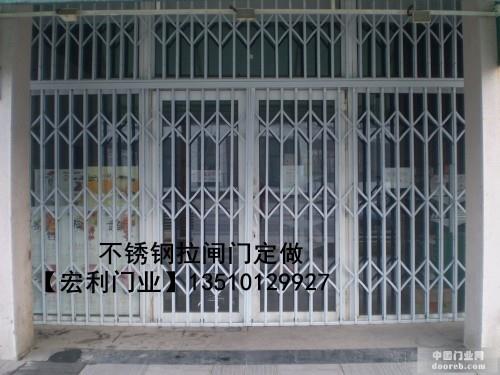 深圳龙华民治201推拉门可定制304不锈钢拉闸门拉闸窗