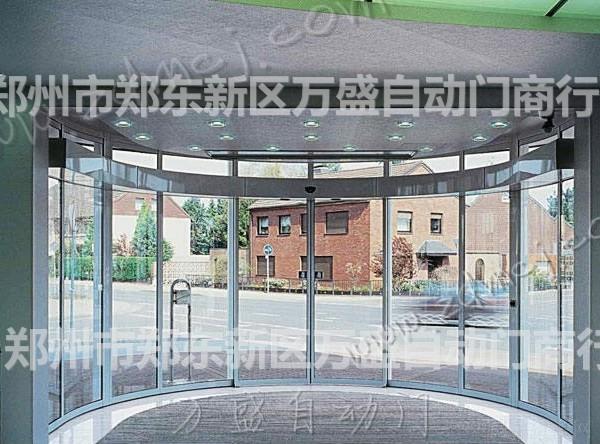 郑州弧形自动门厂商【万盛自动门】