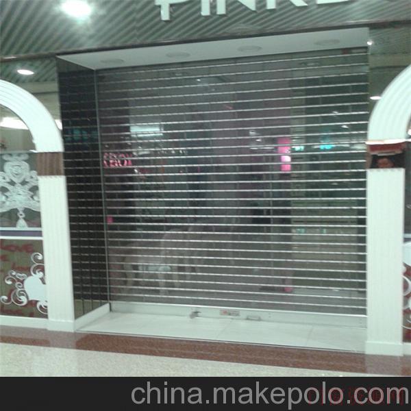 中国 浙江 杭州供应广东高档商铺水晶卷帘门_13588401424