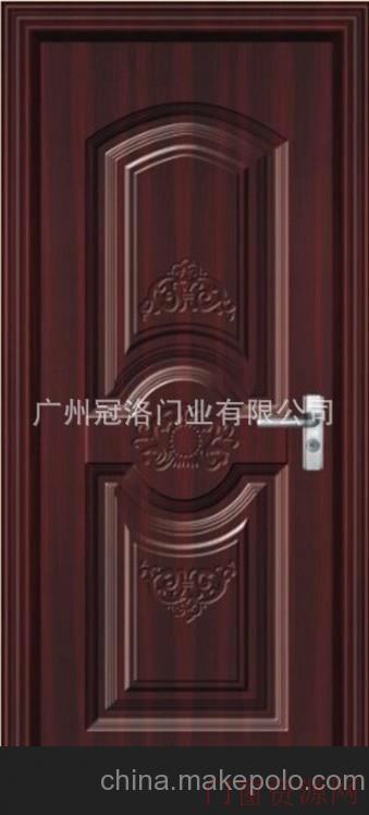 中国 广东 广州专业生产供应 室内钢木门 套装门 仿实木门 冠洛品牌 著名厂家_13802918306