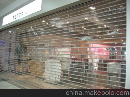 广东深圳厂家生产定做高档商铺豪华电动水晶卷帘门_13827439381