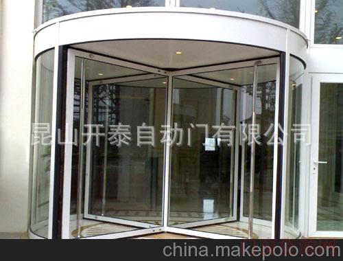 昆山市柏庐南路枫景苑厂家直销四翼手动感应旋转门质量保证_13382150108