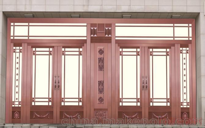 天津天津不锈钢古铜拉丝门价格,仿古铜门销售_15822939234