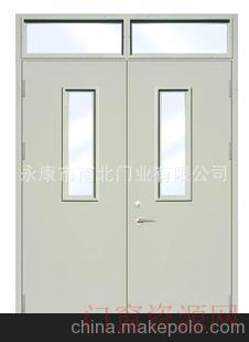 浙江金华供应钢质防火门甲级防火门对开防火门防火玻璃门_13819905016