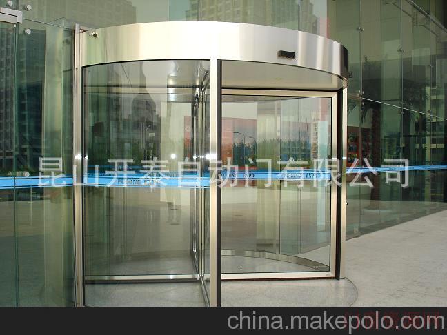昆山市柏庐南路枫景苑供应手动四翼旋转门苏州厂家直销_13382150108