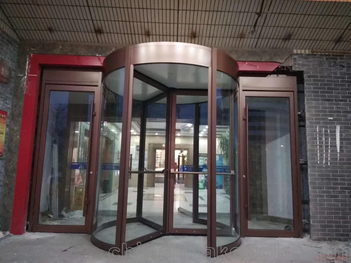 江苏连云港连云港旋转门厂家，手动自动旋转门定制_15150967876