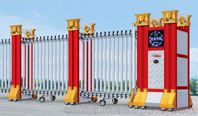 黑龙江哈尔滨伸缩门质优价廉+款式多样+信誉厂家!欢迎来电咨询_13766882709