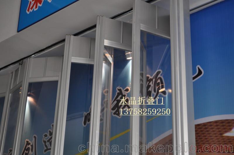 浙江杭州厂家供应铝合金侧拉水晶卷闸门/水晶拉闸门_卷帘门_13588401424