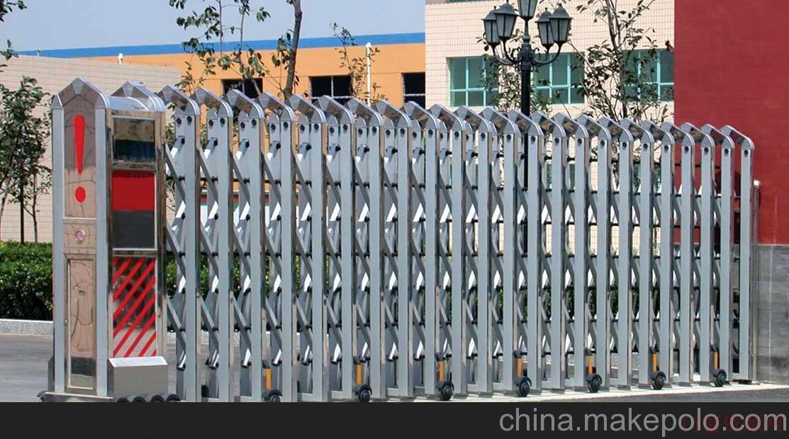 浙江台州温岭电动伸缩门维修台州福技门业_合金门_13606822661