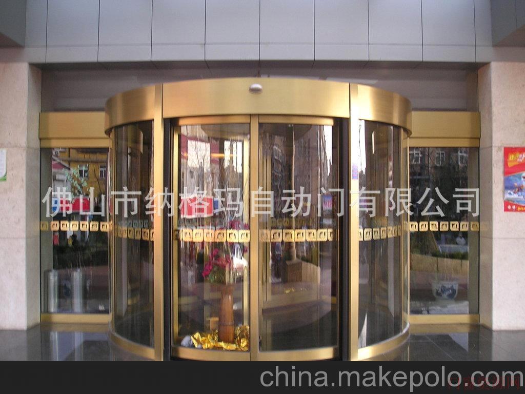 广东佛山酒店两翼自动旋转门、豪华带展箱的、经济结实、耐用、返修率低13825582560
