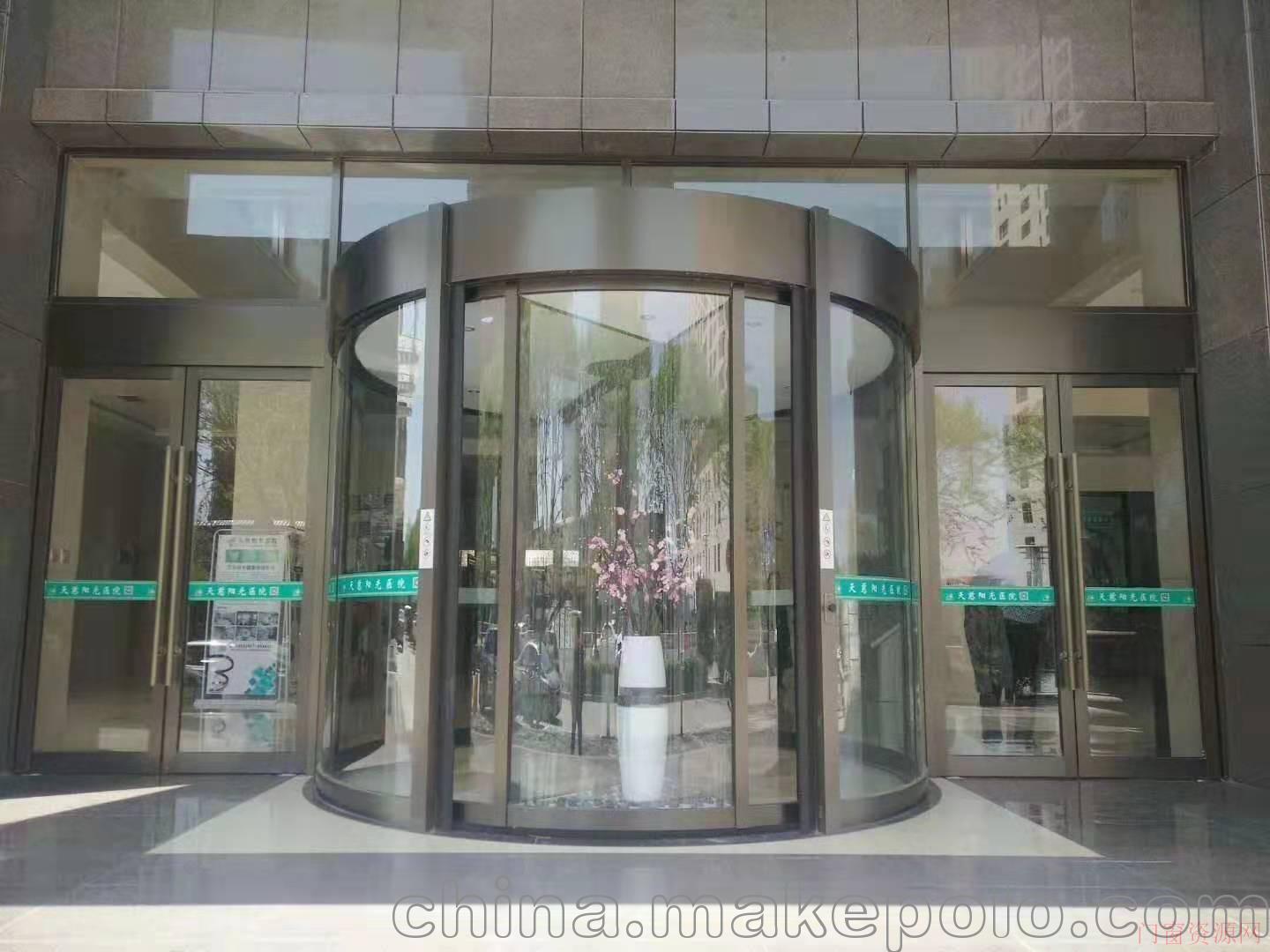 甘肃兰州金属两翼旋转门配件，批发甘肃生产厂家_旋转门_18093156050