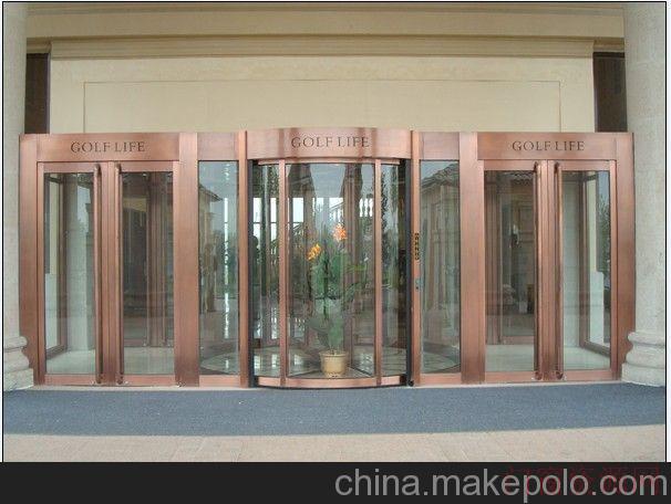 陕西西安西安供应豪华两翼旋转门厂家西安亚格自动门_自动门_18092528108