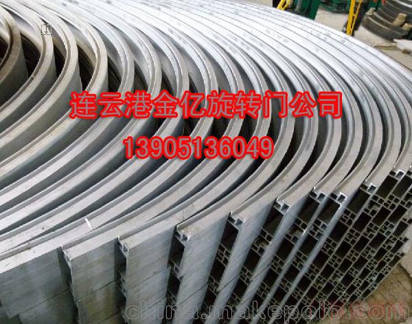 江苏连云港盐城本地旋转门定做*二三四翼*扬州金亿环柱门_旋转门_13905134622