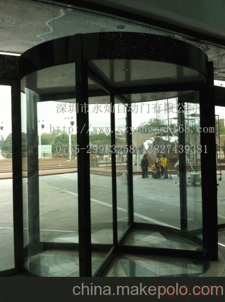 广东深圳三翼自动旋转门安装厂家定做自动旋转门_卷帘门_13827439381