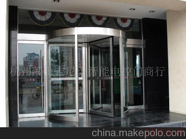 浙江杭州三翼手动旋转门_自动门_13958058488