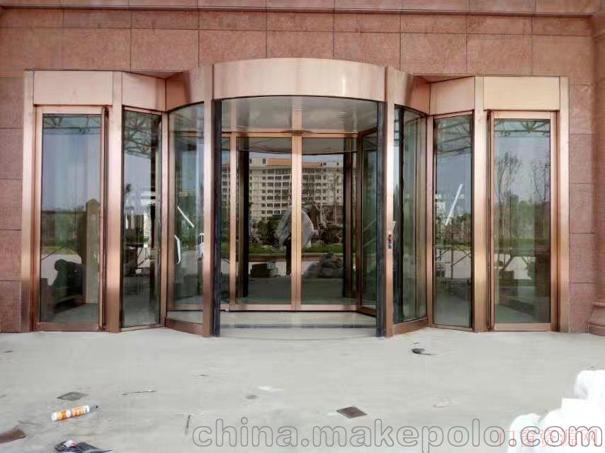 河北石家庄石家庄旋转门三翼旋转门定制厂家转转门控_钢门、铁门、铜门_15932143880