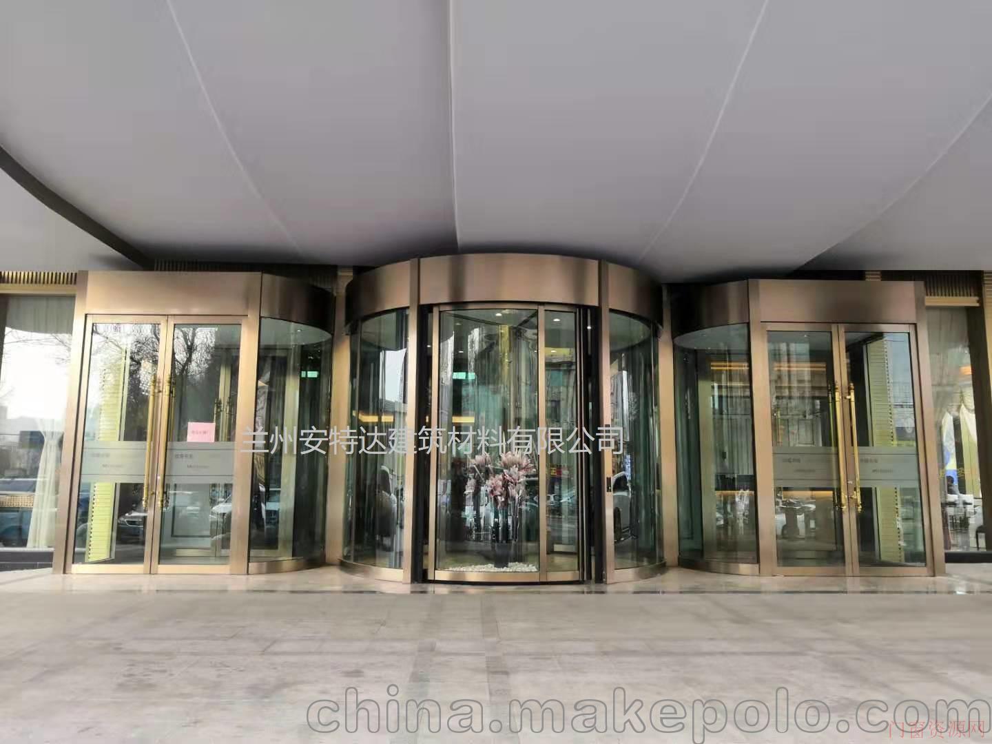 甘肃兰州兰州安特达两翼旋转门价格低质量好_旋转门_18093156050