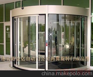 江苏连云港两翼自动旋转门CAD施工图/两翼旋转门PLC控制箱_旋转门_13905134622