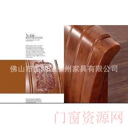 广东佛山市佛山市套房家具实木套房水曲柳实木家具实木家具1.8米床