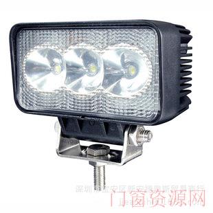 广东广州市广州市工厂直销12V24V新款9W工程灯LED工作灯车顶射灯大功率探照灯