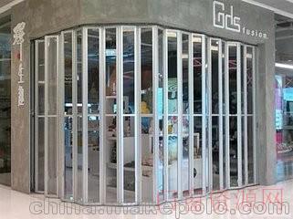 天津天津水晶卷帘门，天津水晶折叠门安装，远胜生产厂家