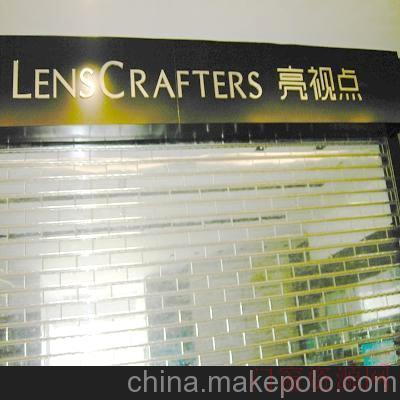 广东深圳厂家批发供应深圳商铺专用水晶卷帘门豪华透视电动水晶卷帘门
