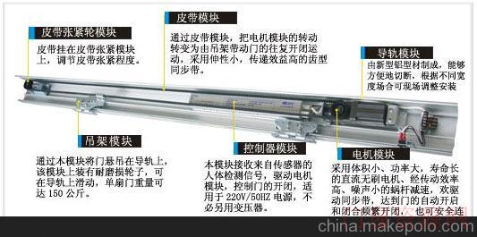 广东中山中山港自动平移玻璃门销售安装供应