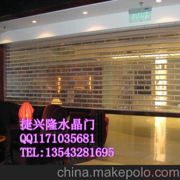 广东深圳布吉水晶自动门安装/坪地水晶卷帘安装/电动门/自动门维修
