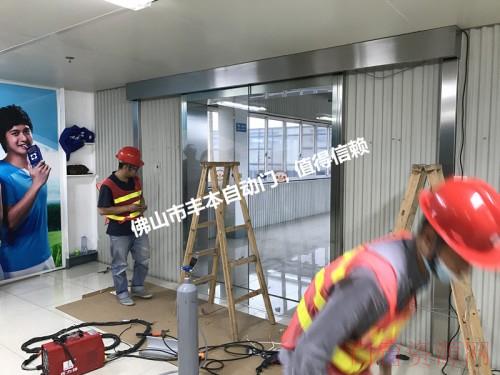 的工业平移门中山沙溪厂房不锈钢自动门