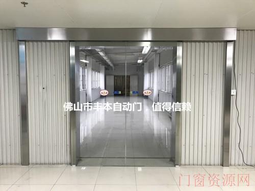 的工业平移门中山沙溪厂房不锈钢自动门