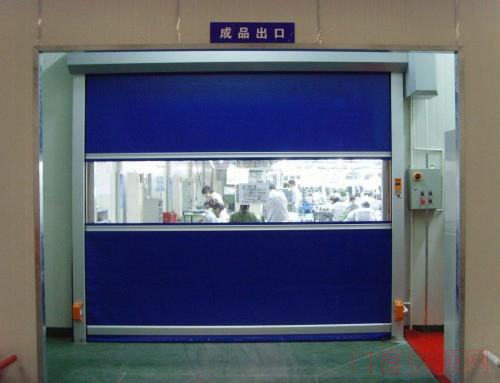 天津市安装工业滑升门 不锈钢提升门 快速门安装