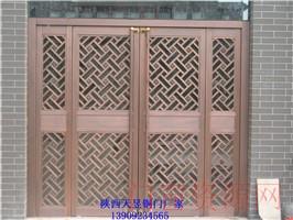 中式铜门制作方法及工艺流程