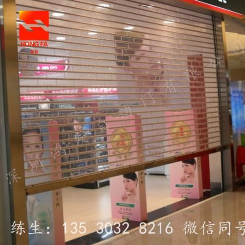 广东东莞快速门pvc自动卷帘门水晶卷帘门电动卷闸门