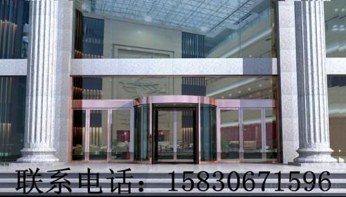 石家庄旋转门2017新款活动促销旋转门生产制作