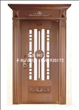 子母铜门 黄铜铜门加工 别墅铜门订做 广东铜门订做就找艺源
