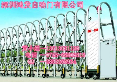 江西抚州不锈钢通花电动伸缩门 只有你想不到的