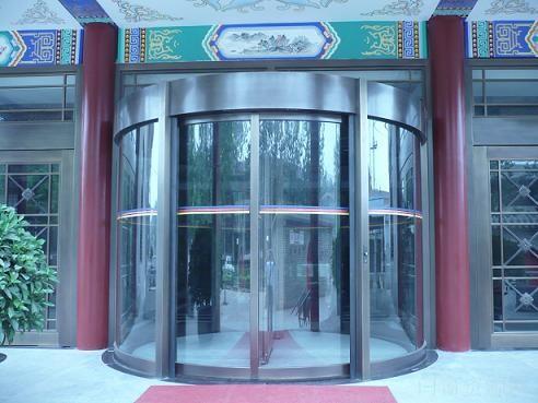 巨发门业电动旋转门商场专用