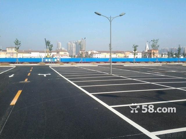 北京车位划线 安装遥控地锁 加厚车位锁减速带安装隔离柱