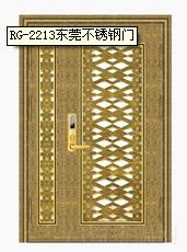 不锈钢豪华门