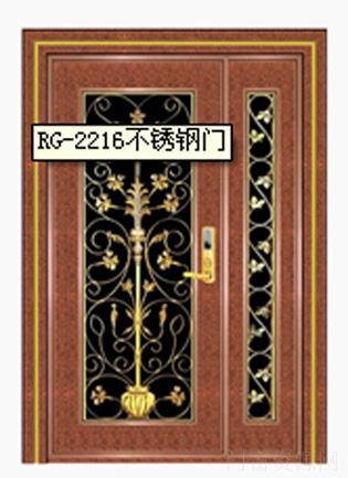 供应高档不绣钢门