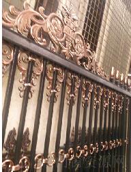 广东深圳花园铸铝门w-07
