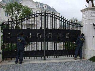 汉沽区安装铁艺大门 天津定做铁艺围栏厂家