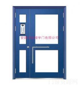 不锈钢钢化玻璃楼宇门