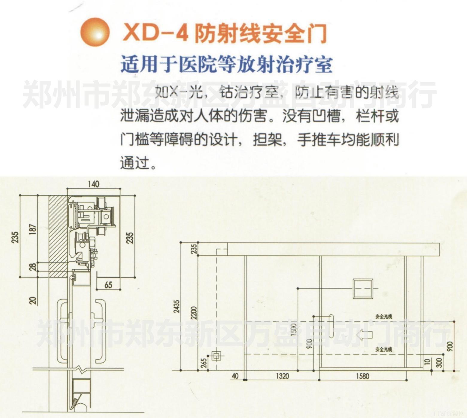 医用防射线安全门【扶桑】