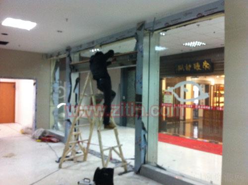 上海闵行区自动门维修 至泰高低档感应门维修安装 