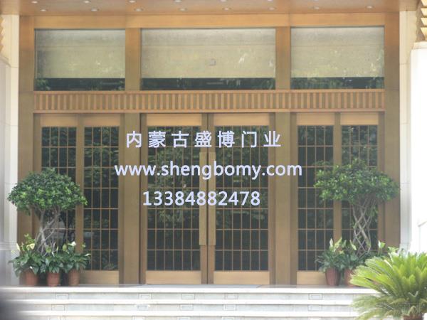 内蒙古呼和浩特盛博自动门窗有限公司供应防盗门.等各种门生产