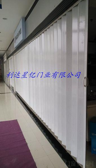 pvc折叠门 铝合金隔断门【利达星亿】