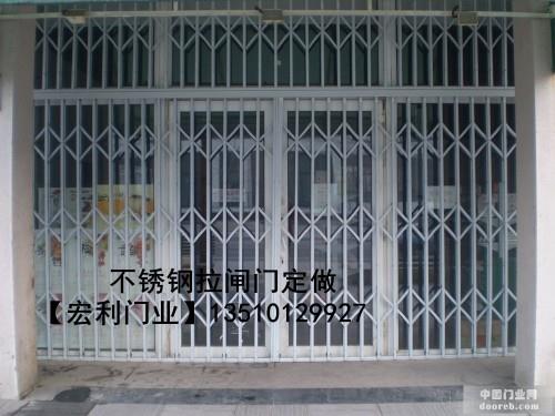 龙华民治201推拉门可定做304不锈钢拉闸门拉闸窗手动